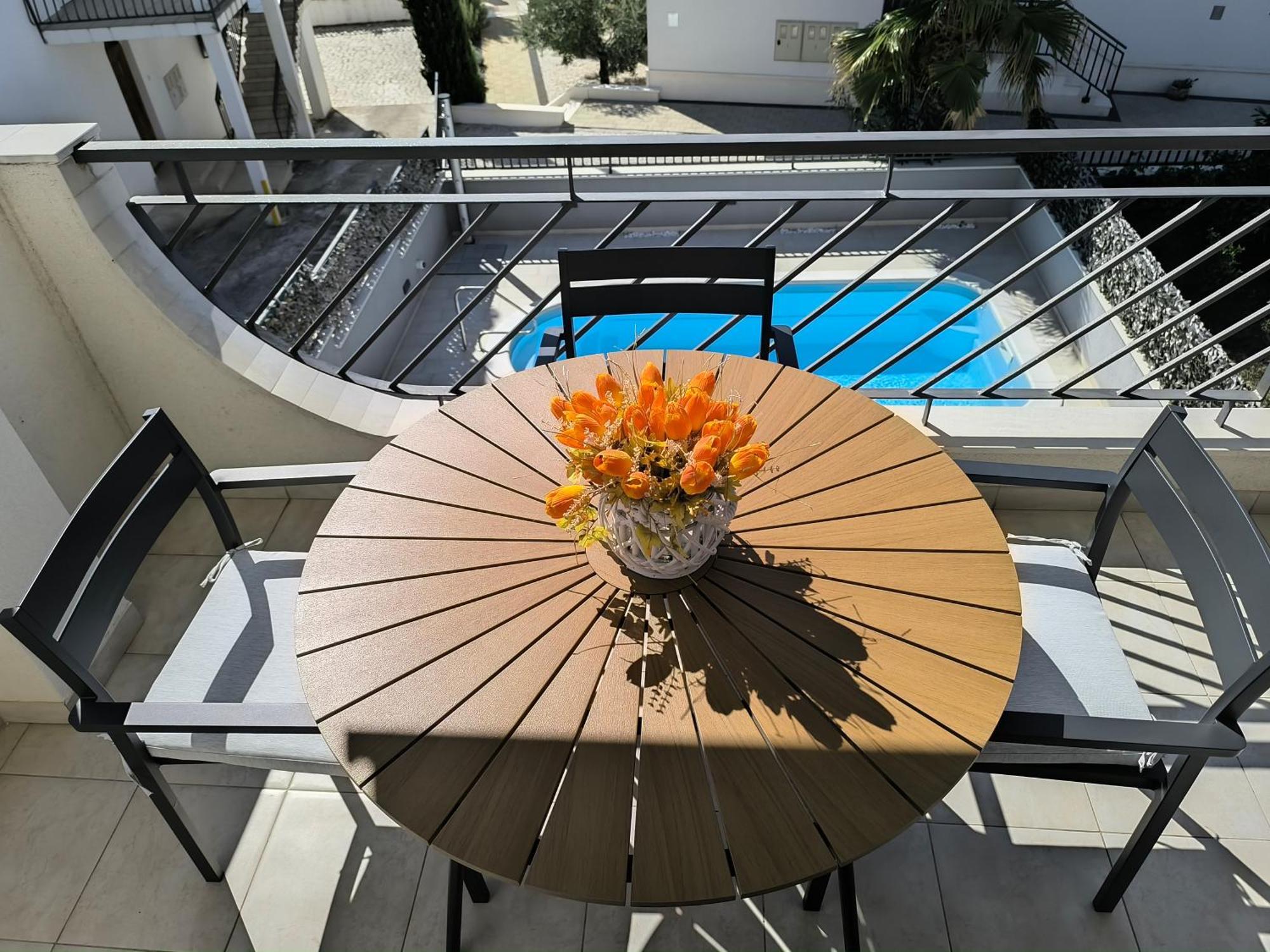 Villa Seaview With Pool - Apartment Yellow Trogir Exterior photo